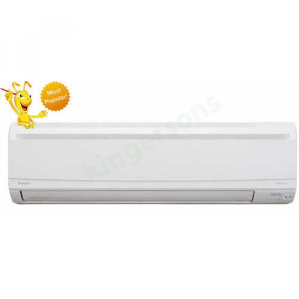 18000 + 18000 Btu Daikin Dual Zone Ductless Wall Mount Heat Pump Air Conditioner #3 image