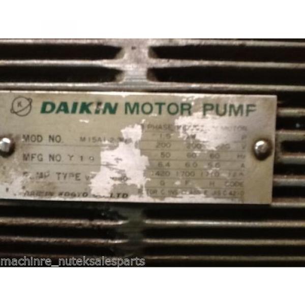 Daikin 3 Phase Induction Motor for a Pump_M15A1-2-30_M15A1230_M15A123O #5 image