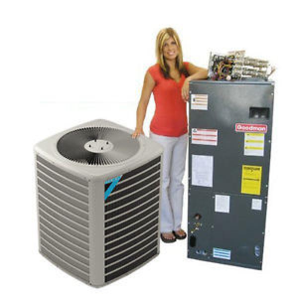 DAIKIN GOODMAN Commercial Heat Pump Condenser 4 Ton 208-230V with Air Handler #1 image