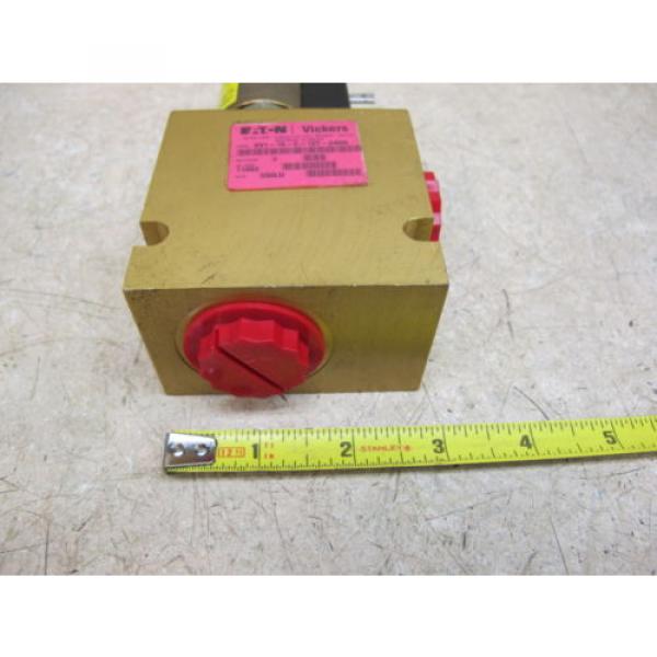 EATON / VICKERS,  2 WAY NC SOLENOID VALVE,  SV1-16-C-12T-24DG,  3000 PSI #2 image