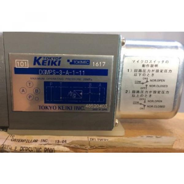 Tokimec Vickers DGMPS-3-A-1-11 HYDRAULIC VALVE ,Pressure Switch Tokyo Keiki Origin #4 image