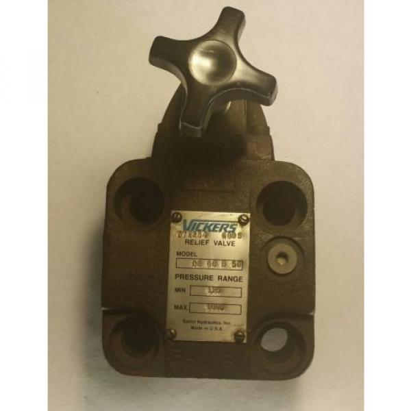 Vickers CG06B50 Hydraulic Relief Valve #1 image