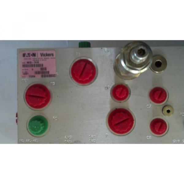 EATON VICKERS #MCD-7818 HYDRAULIC MANIFOLD ASSY Origin #9 image