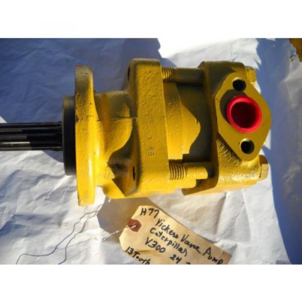 VICKERS V300 24 20A 11 S55LH HYDRAULIC PUMP off CATERPILLAR CAT #1 image