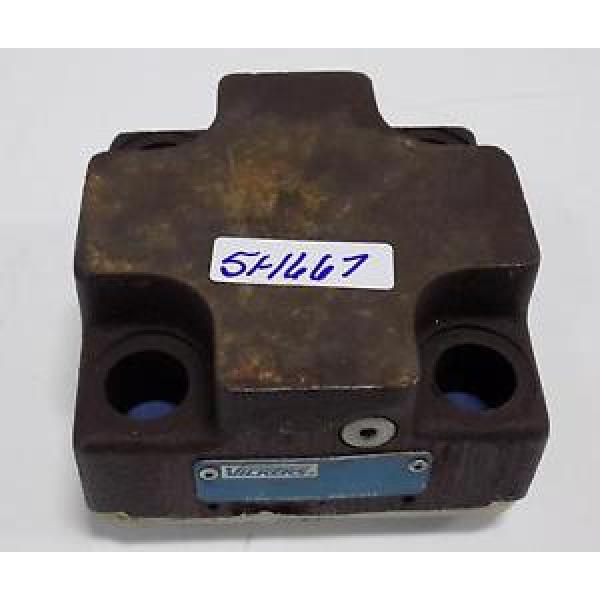 VICKERS HYDRAULIC DIRECTIONAL VALVE COVER F3-CVCS-32-PC-S2-10 #1 image