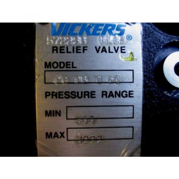 Origin VICKERS RELIEF VALVE CG 06 C 50 #3 image