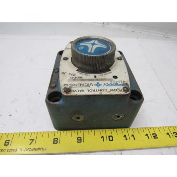 Sperry Vickers FG-02-1500-50 Hydraulic Flow Control Valve Manifold Mounted #3 image