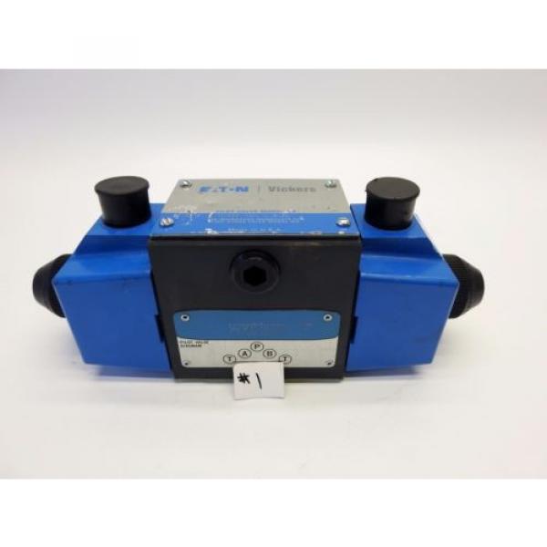 Eaton Vickers Hydraulic Pilot Directional Valve DG4S4-012C-U-B-60 with Coils #1 #1 image