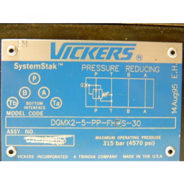 Origin VICKERS HYDRAULIC DIRECT CHECK VALVE DGMX2-5-PP-FHES-30 DGMX25PPFHES30 #2 image