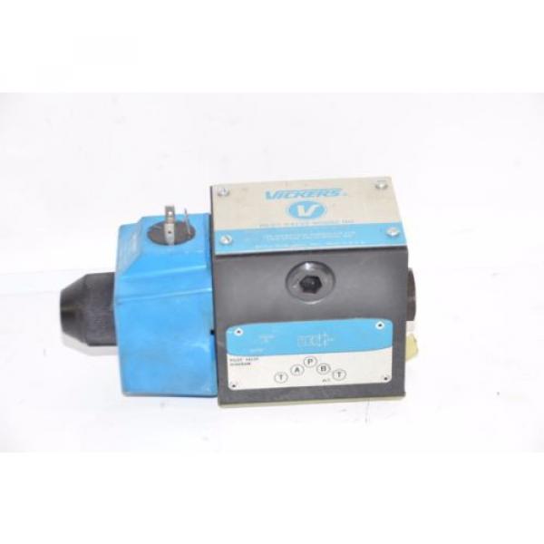 VICKERS  DG4S4-012A-U-B-60 HYDRAULIC SOLENOID VALVE 879141 110V50 #1 image