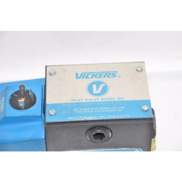 VICKERS  DG4S4-012A-U-B-60 HYDRAULIC SOLENOID VALVE 879141 110V50 #2 image