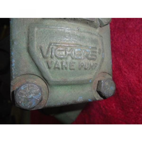 Vickers V2010 Double-Stack Vane Hydraulic Pump - #V20101F13S 6S11AA10 #6 image