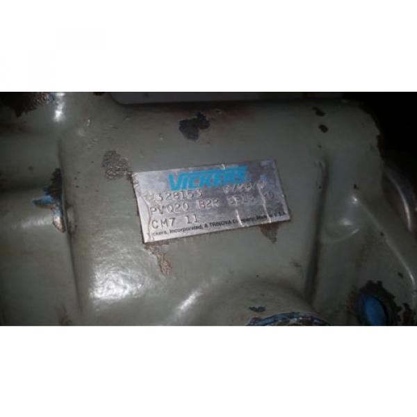 Vickers PVQ 20 B2R SE1S 20 CM7 11 Hydraulic Industrial Piston Pump #4 image