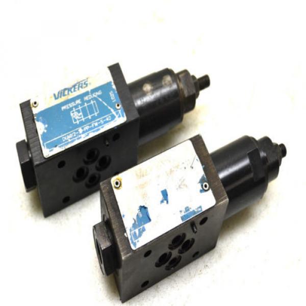 2 Vickers Eaton DGMX2-3-PP-BW-S-40 Reversible Hydraulic Reducing Valves #1 image