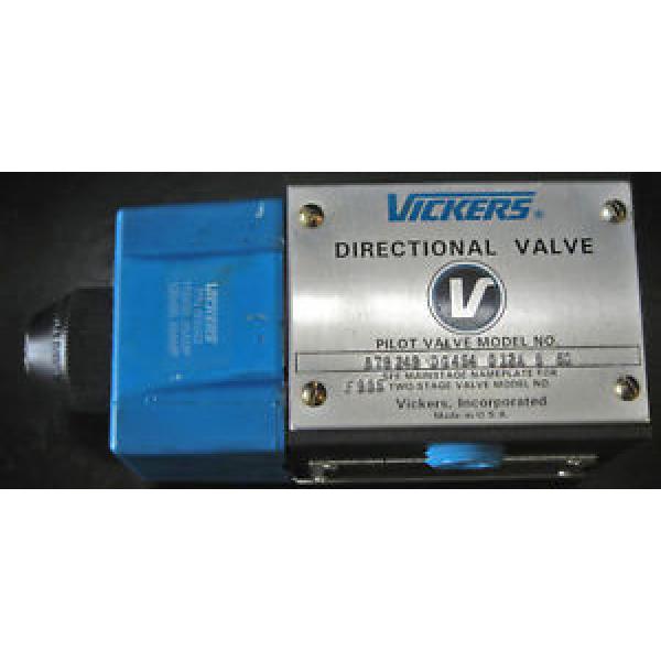 VICKERS HYDRAULIC VALVE DG4S4 0 12A B 60 #1 image