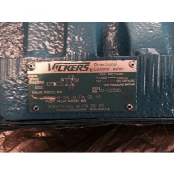 Vickers Directional Control Hydraulic Valve DG5S-8-2AL-M-FW-B6-40 #1 image