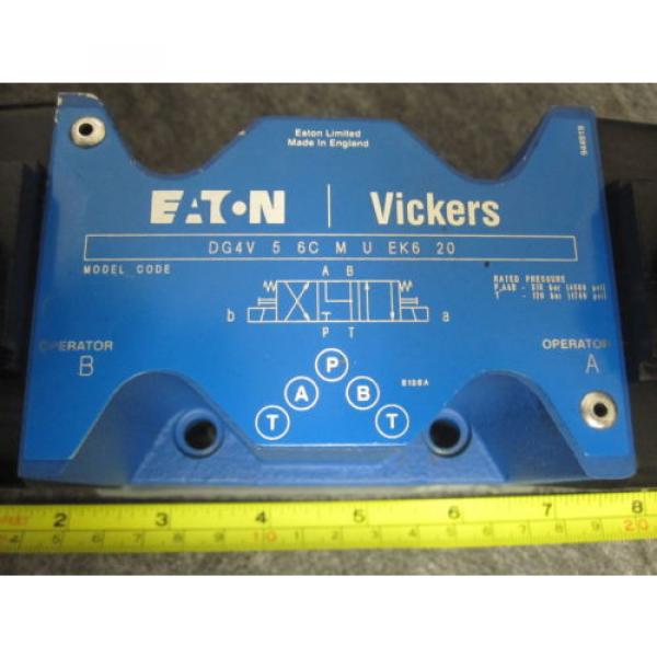 Origin EATON VICKERS DIRECTIONAL VALVE # DG4V-5-6C-M-U-EK6-20 #2 image