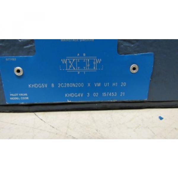 EATON VICKERS KHDG5V 2C280N200 X VM U1 H1 20 HYDRAULIC DIRECTIONAL CONTROL VALVE #2 image