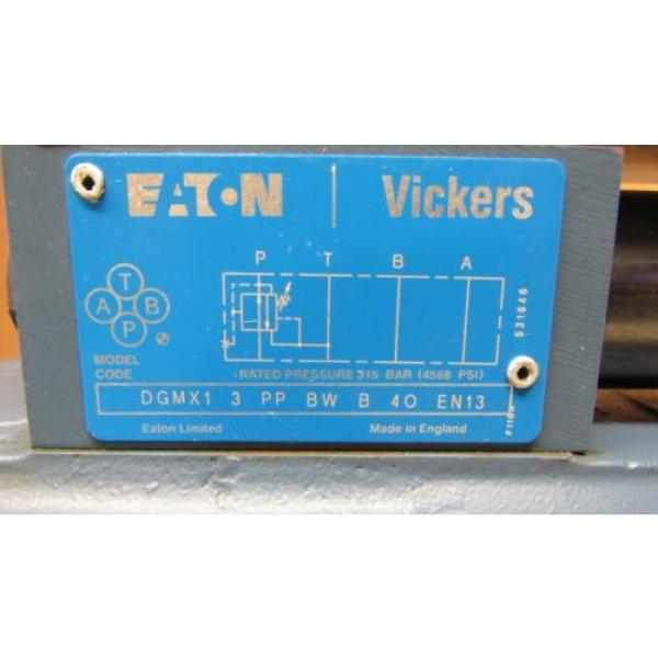 EATON VICKERS KHDG5V 2C280N200 X VM U1 H1 20 HYDRAULIC DIRECTIONAL CONTROL VALVE #3 image