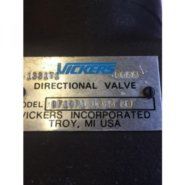 Origin VICKERS DF10P1 16 5 20 HYDRAULIC DIRECTIONAL CHECK VALVE FREE SHIPPING #2 image