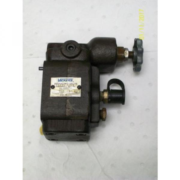 VICKERS REDUCING VALVE 25 - 1000 PSI , XGL03B10 , XGL 03 B 10 #1 image