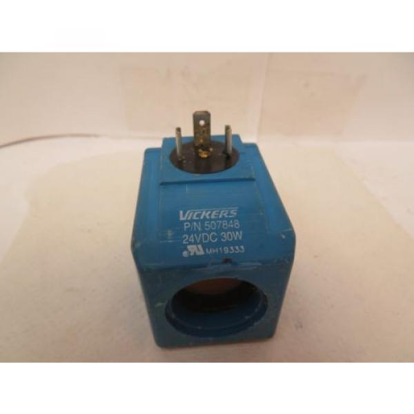 VICKERS COIL 507848 24VDC 30W WATT #1 image