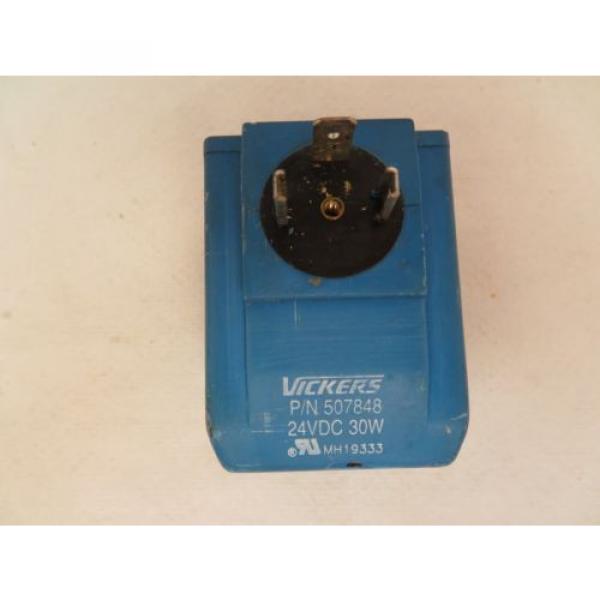 VICKERS COIL 507848 24VDC 30W WATT #3 image