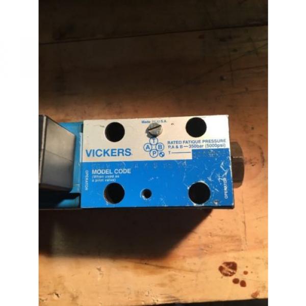 EATON VICKERS DG4V -3S -2A -M-U-B5-60 HYDRAULIC DIRECTIONAL CONTROL VALVE #1 image