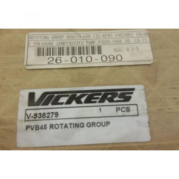 Vickers PVB45 Rotating Group V-938279 PVB45-FRSF-20-C9-11 Origin LOCSP2E1 #4 image