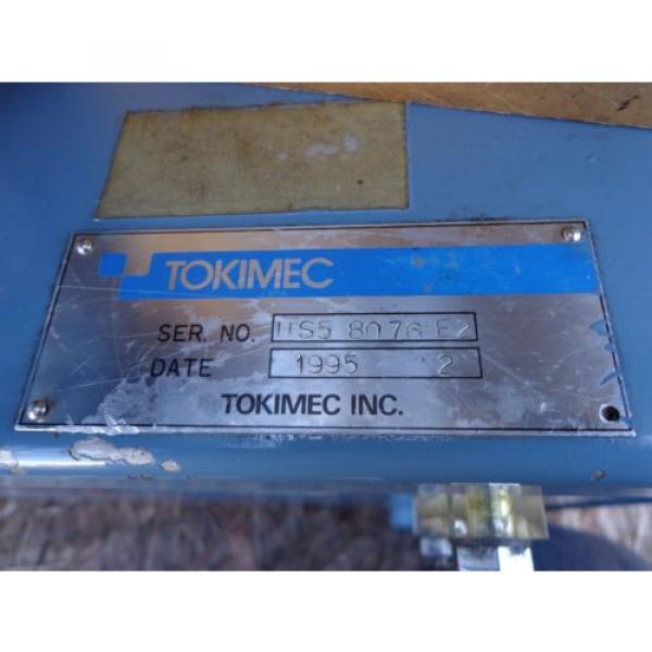 Tokimec Hydraulic Unit w/ Air Dryer TDM-0524/0624 /1624 P16V-RS-11-CMC-10-J #6 image