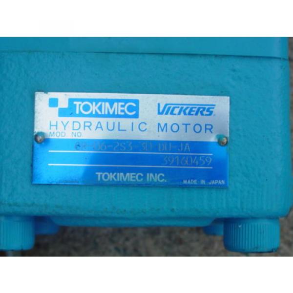 TOKIMEC VICKERS  HYDRAULIC MOTOR CR-06-2S3-DU-JA BLUE Origin #2 image