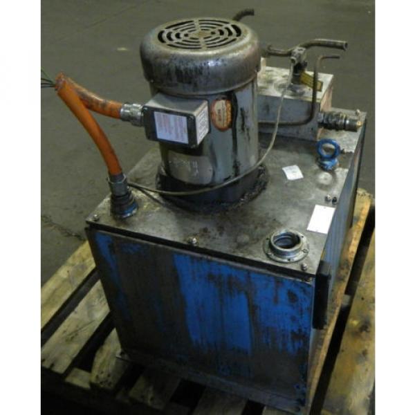 Vickers 3 HP Hydraulic Unit, TG20V-VQ13SG, Used,  Warranty #2 image