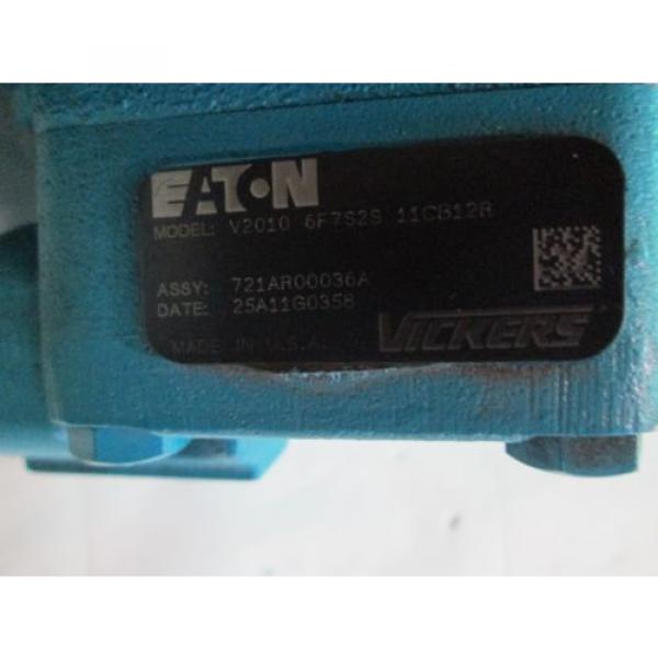 Origin Eaton Vickers V2010 Hydraulic Vane Pump OEM Part 7/2 NOS Ag Chipper Parts #4 image
