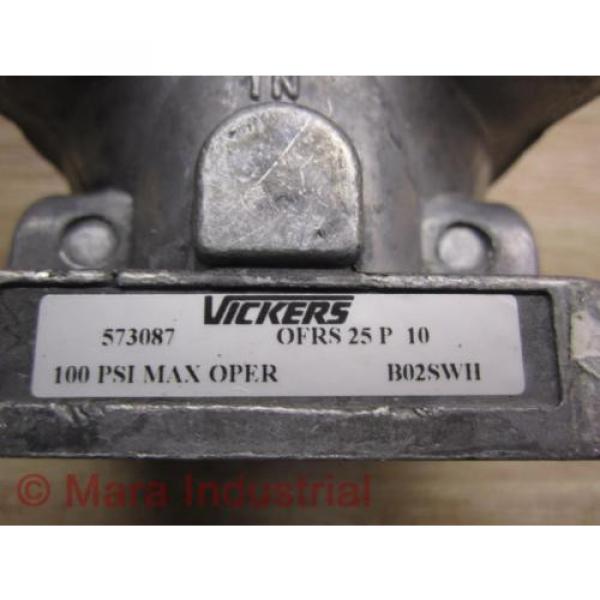 Vickers 573087 Hydraulic Filter Mount - Used #3 image