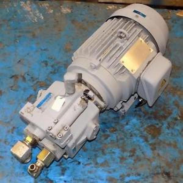 VICKERS HYDRAULIC PUMP P16V-RS-11-CMC-10-J W/ 22kW MOTOR TDM-0524/0624/1624 #1 image