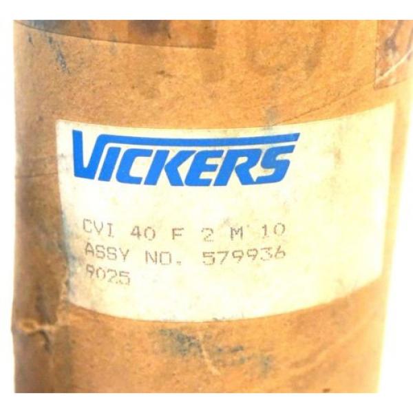 Origin VICKERS 579936 HYDRAULIC SLIP IN CARTRIDGE VALVE CVI 40 F 2 M 10 #3 image