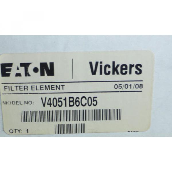 Eaton Vickers Hydraulic Filter Element V4051B6C05 #5 image