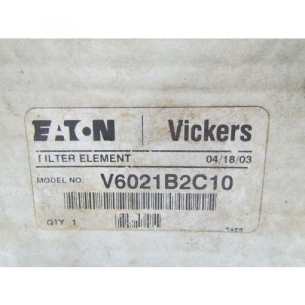 Eaton Vickers V6021B2C10 Hydraulic Filter Element NIB #11 image