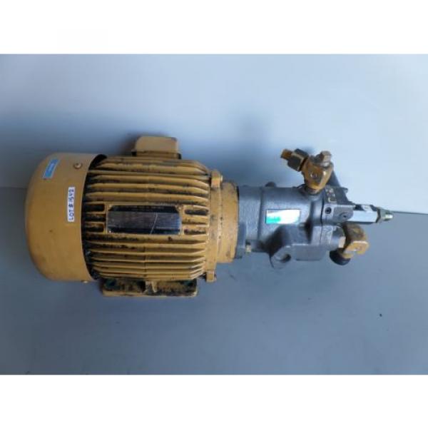 TOKYO HYDRAULIC MOTOR amp; VICKERS PUMP TDM-0614 PVB6 PVB6-RSY-20-CM-11-JA-S7 John #1 image