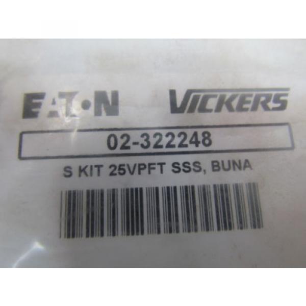 Eaton Vickers 02-322248 25VPFT Hydraulic vain pump seal kit #5 image