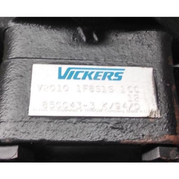 VICKERS Hydraulic Pump V2010 1F8S1S 1CC 850043-3 K/94/0 #6 image