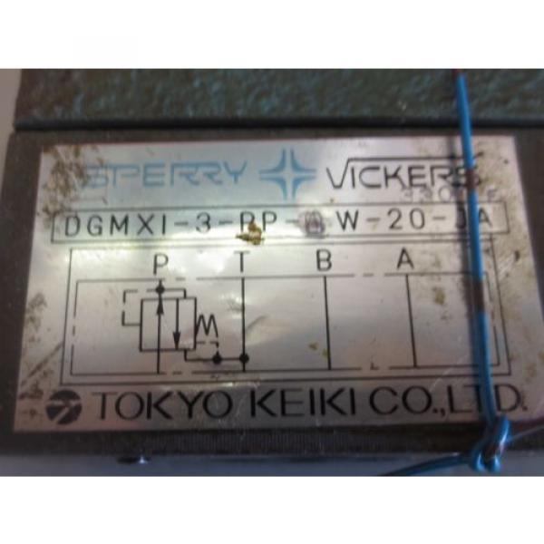 TOKYO KEIKI DGMXI-3-PP-BW-20-JA VICKERS HYDRAULIC CHECK VALVE DGMXI3PPBW20JA #2 image