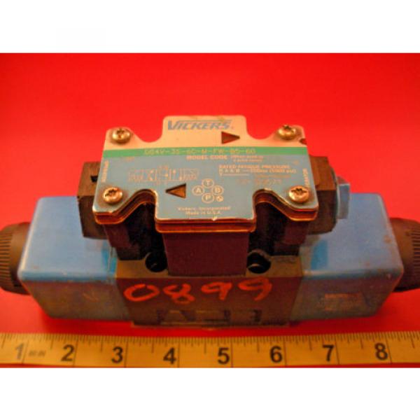 Vickers DG4V-3S-6C-M-FW-B5-60 Directional Valve Hydraulic DG4V3S6CMFWB560 used #1 image