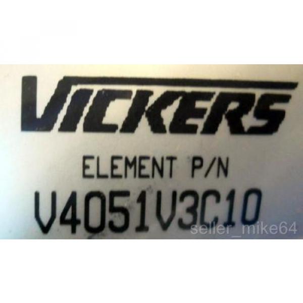 VICKERS, V4051V3C10, HYDRAULIC FILTER ELEMENT, NIB #2 image