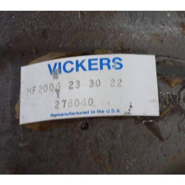 Origin VICKERS MF2008-23-30-22 278040 HYDRAULIC PUMP MOTOR #2 image