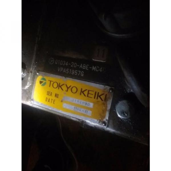 TOKYO KEIKI  VICKERS OIL HYDRAULIC TANK W/PUMP amp; MOTOR_PVB10-RSY-40-CM-11 #4 image