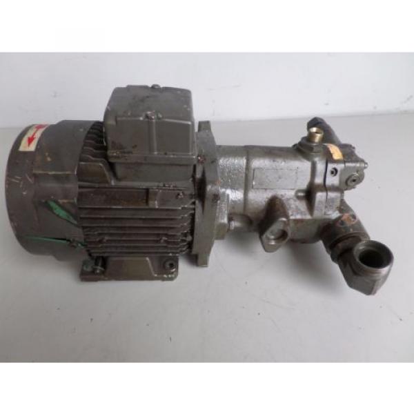 VICKERS HYDRAULIC PUMP 3-LS80L2 139915BI001 PUMP PVB6 RSWY 21 CM 11 LOT#2069M #1 image