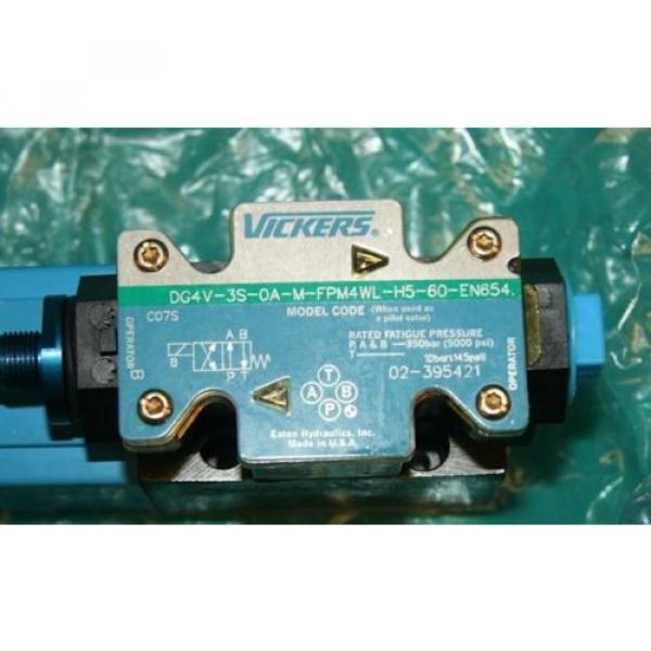 Vickers DG4V-3S-OA-M-FPM4WL-H5-60-EN654 0A Hydraulic Solenoid Valve Origin #3 image