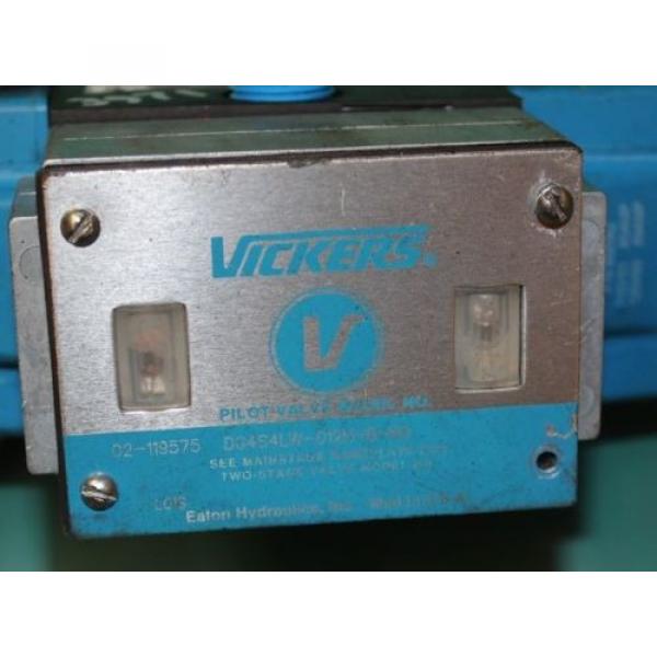 Vickers, DG4S4LW-012N-B-60,  02-119575, Pilot Reversible Hydraulic Directional C #3 image