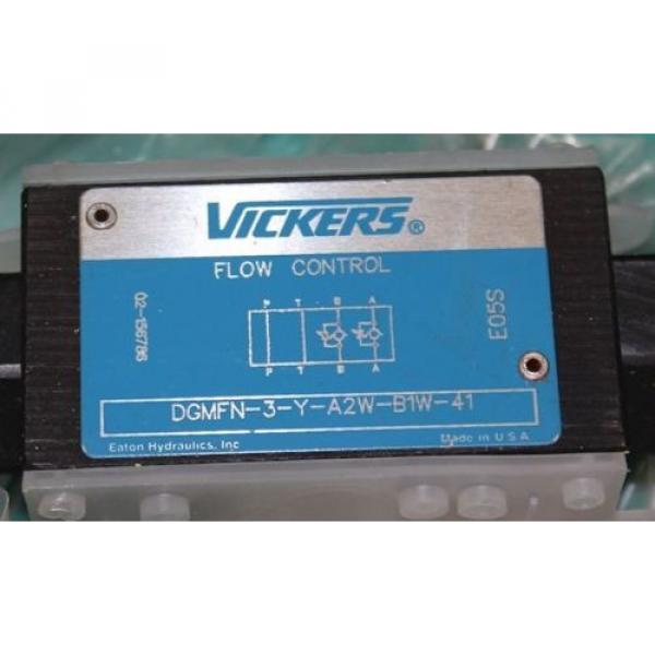 Vickers, DGMFN-3-Y-A2W-B1W-41, Hydraulic Flow Control Valve Regulator Origin #3 image